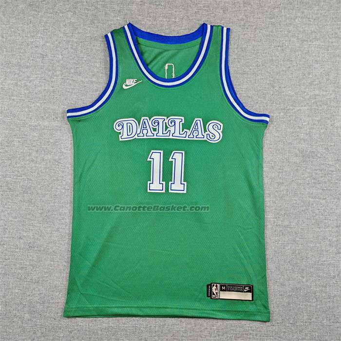 Maglia Bambino Dallas Mavericks Kyrie Irving No 11 Classic 2025-26 Verde